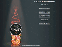Tablet Screenshot of finley.com